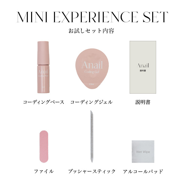 コーディングセット / Anail(ジェルネイル用品, ネイル・ネイルグッズ