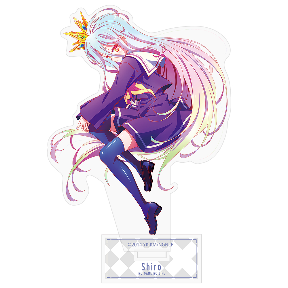 描き下ろし「白」 アクリルスタンド [ノーゲーム・ノーライフ] | 公式