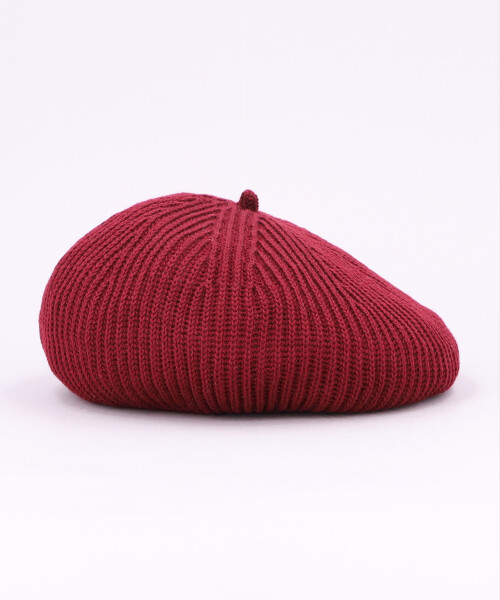 YASHIKI x CA4LA YUKITSURI BERET(ONESIZE WINE RED): ベレー帽子通販