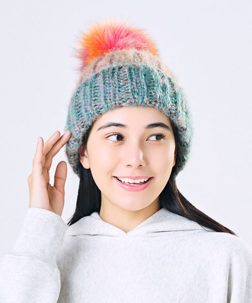 MULTI4(ONESIZE PINK): ニットキャップ帽子通販｜CA4LA公式