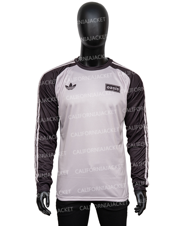 Adidas x Oasis Tour 3-Stripes Long Sleeves T-Shirt | Save $20