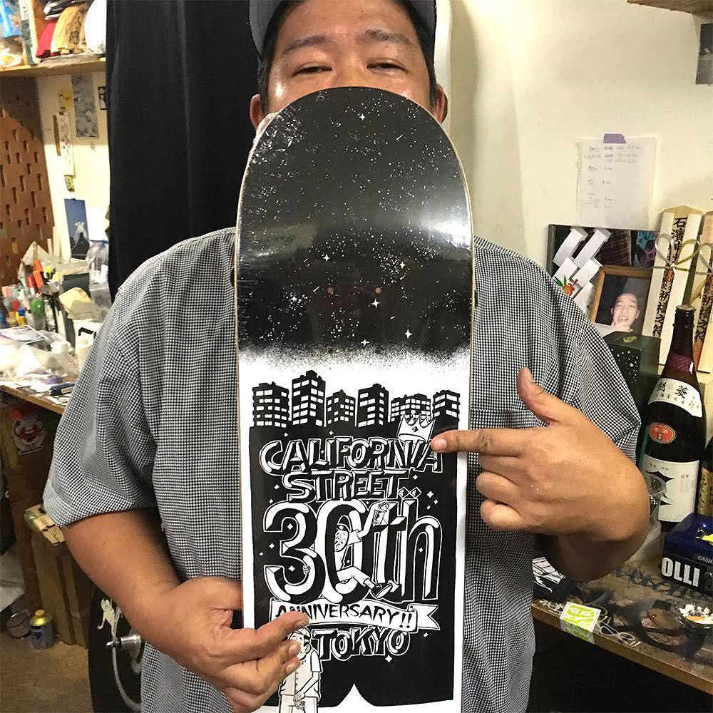 30周年記念デッキ・￥3,000】カリフォルニアストリート・30周年記念