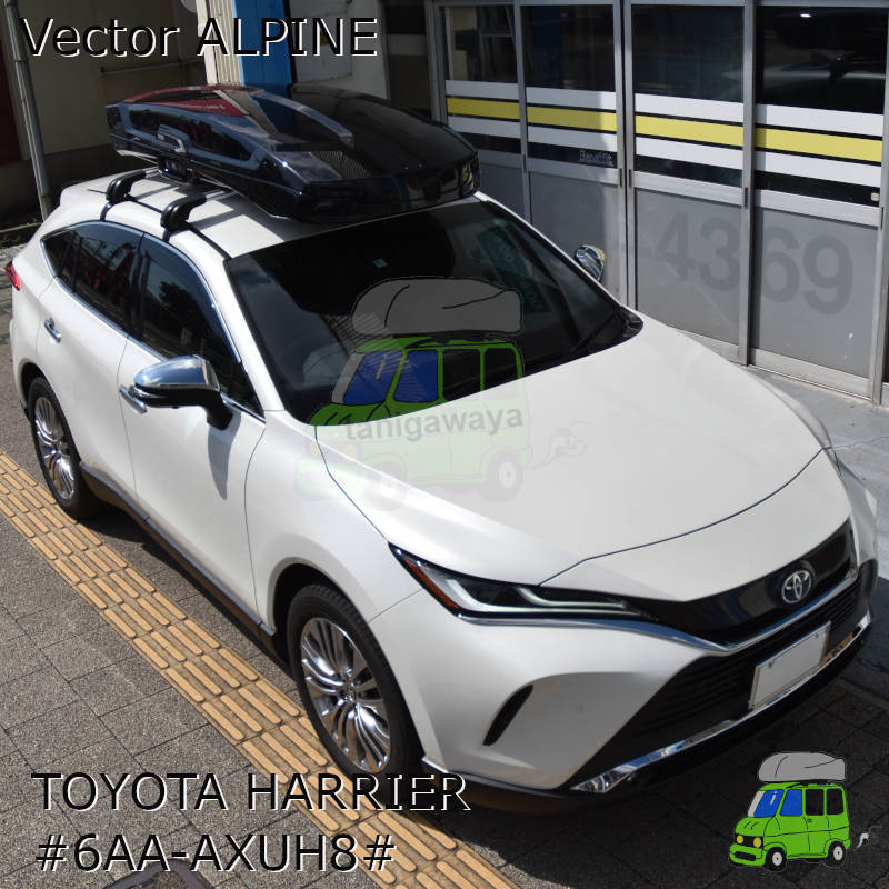 保証対象外]THULE Vector ALPINEをトヨタハリアーにTerzo