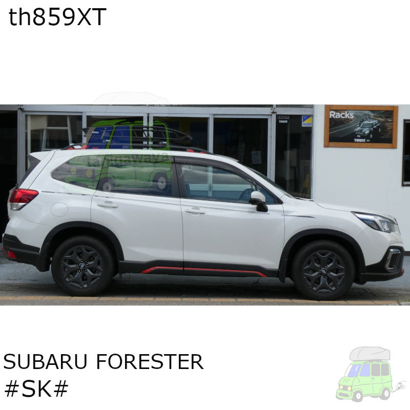 THULE th859Xt キャニオンをスバル フォレスター #SK#系EvoEdge