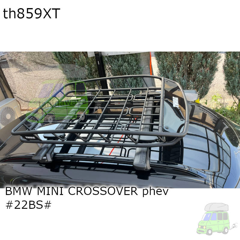 有限会社谷川屋さいたま出張所] THULEルーフバスケット th859XT取付