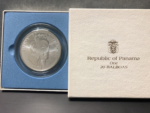 心斎橋店】1973年銘20バルボア銀貨 買取！ | こちら買取本舗