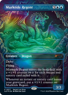 FOIL)(0017)濁浪の執政/Murktide Regent《英語》【Secret Lair Showdown】