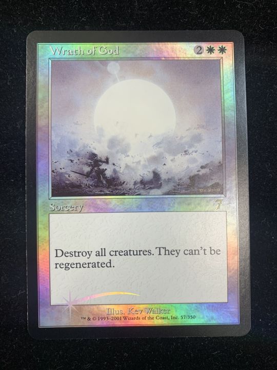 EX+](FOIL)神の怒り/Wrath of God《英語》【7ED】