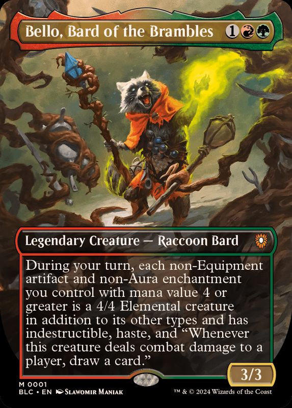EX+](フルアート)茨の吟遊詩人、べロ/Bello, Bard of the Brambles