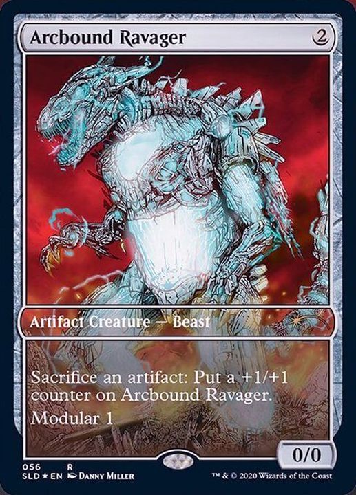FOIL)電結の荒廃者/Arcbound Ravager《英語》【SLD】