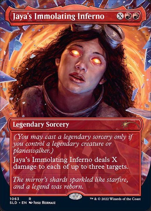 FOIL)(1063)ヤヤの焼身猛火/Jaya's Immolating Inferno《英語》【SLD】