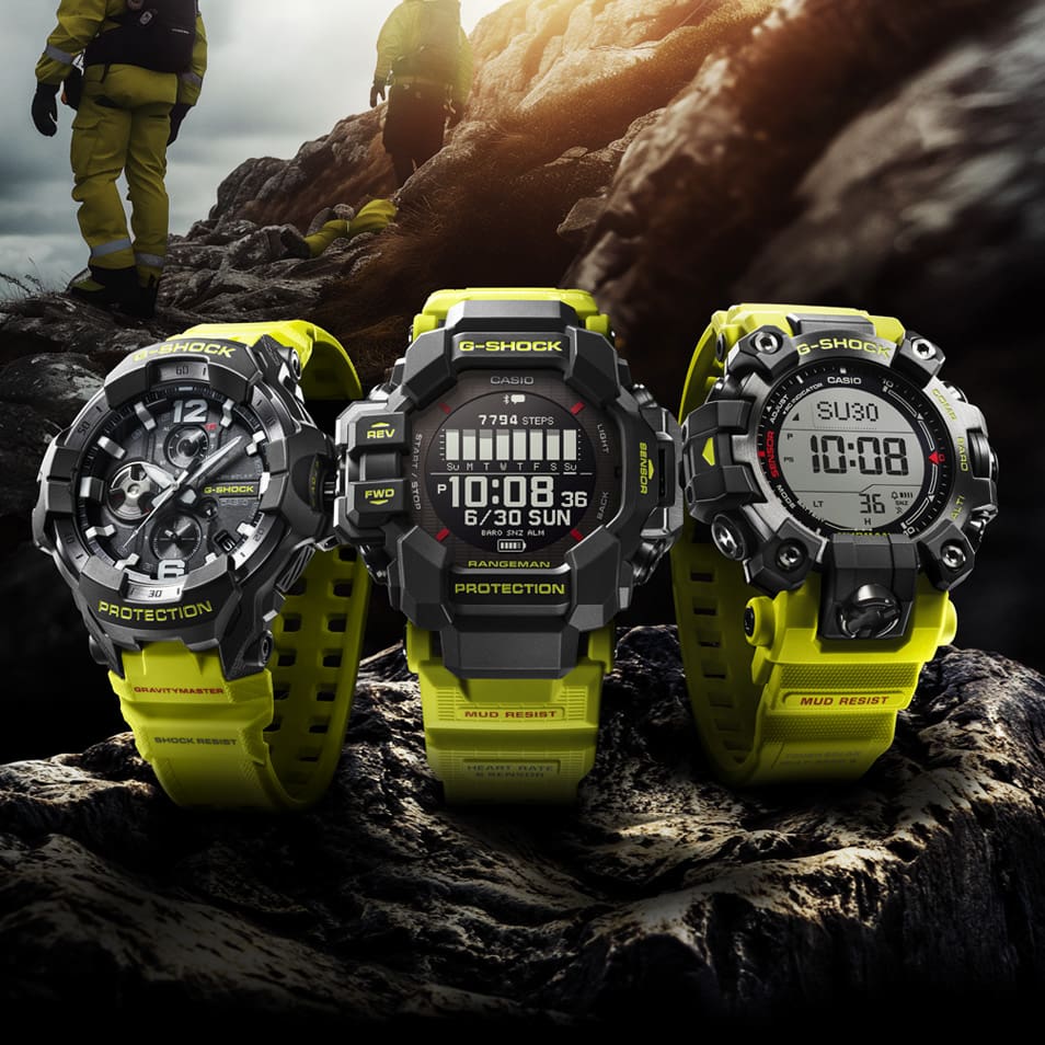 RESCUE YELLOW | G-SHOCK 腕時計
