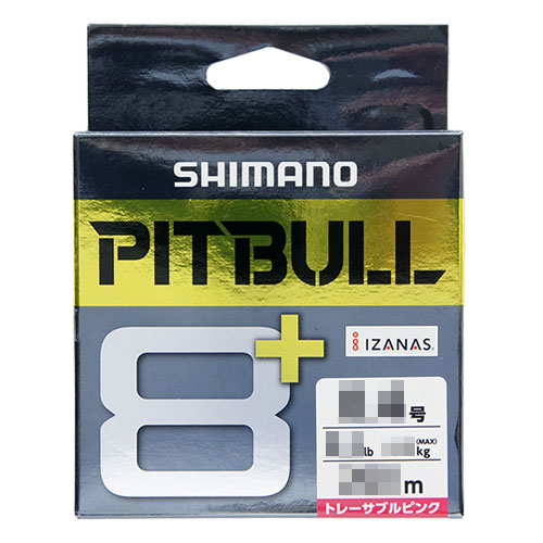 シマノ(SHIMANO) ピットブル8+ (PITBULL 8+) 200m LD-M61T Tピンク 0.4