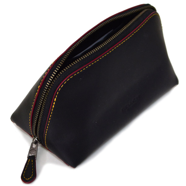 COACH】コーチ ディズニー ミッキー コラボ レザー コスメティック