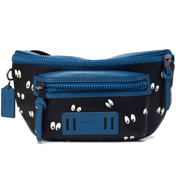 COACH】コーチ メンズ ディズニー コラボ カーフレザー ウィズ スノー