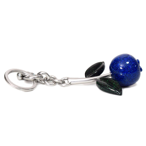 COACH】コーチ レジン メタル ブルーベリー ラメ グリッター