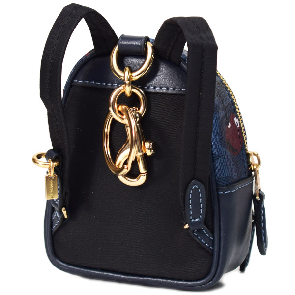 COACH】コーチ バックパック キーホルダー コーティングキャンバス