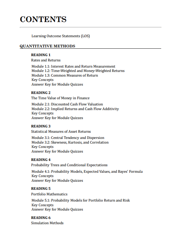 2025 CFA Level 1 Schweser Notes with Quicksheet - CFA eBooks