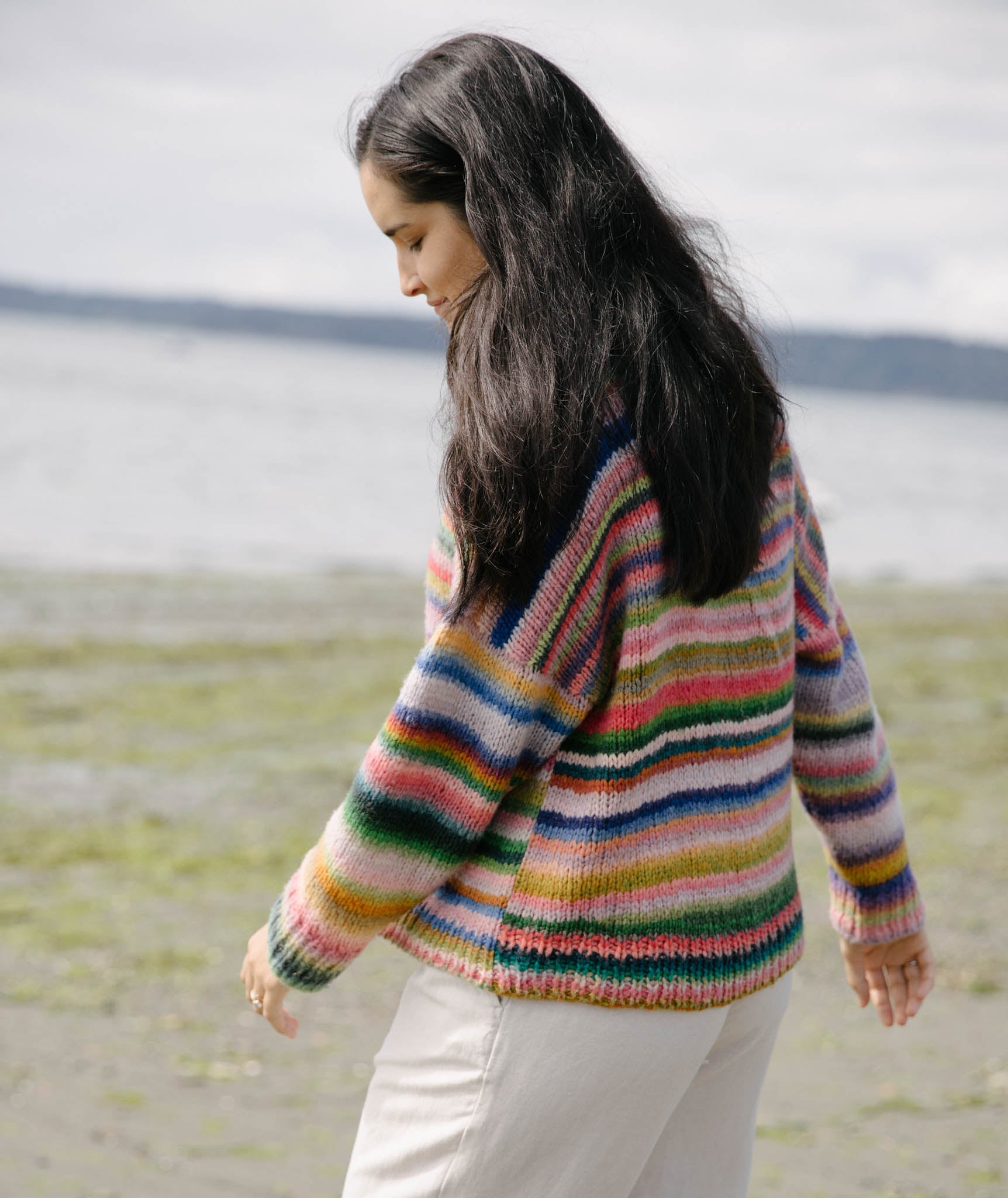 Easy Relaxed Pullover Using Lang Cloud – Churchmouse Yarns & Teas