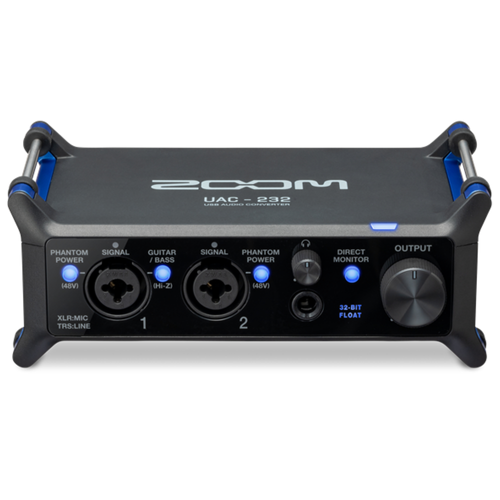 ZOOM UAC-232 2イン／2アウト仕様 32bitフロート対応 USB-Cオーディオ