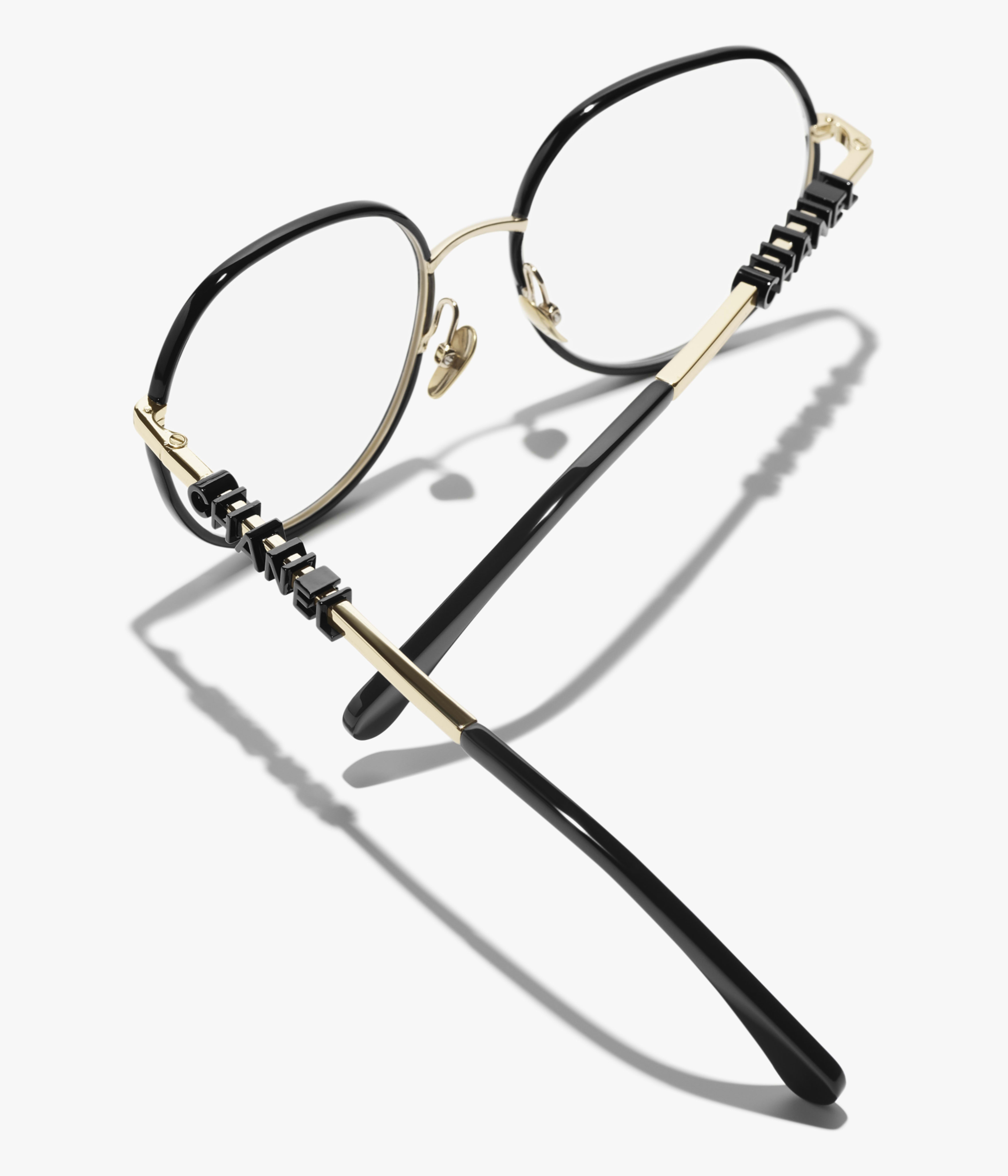CHANEL Eyeglasses: Pantos Eyeglasses, metal 2213 — Fashion | CHANEL