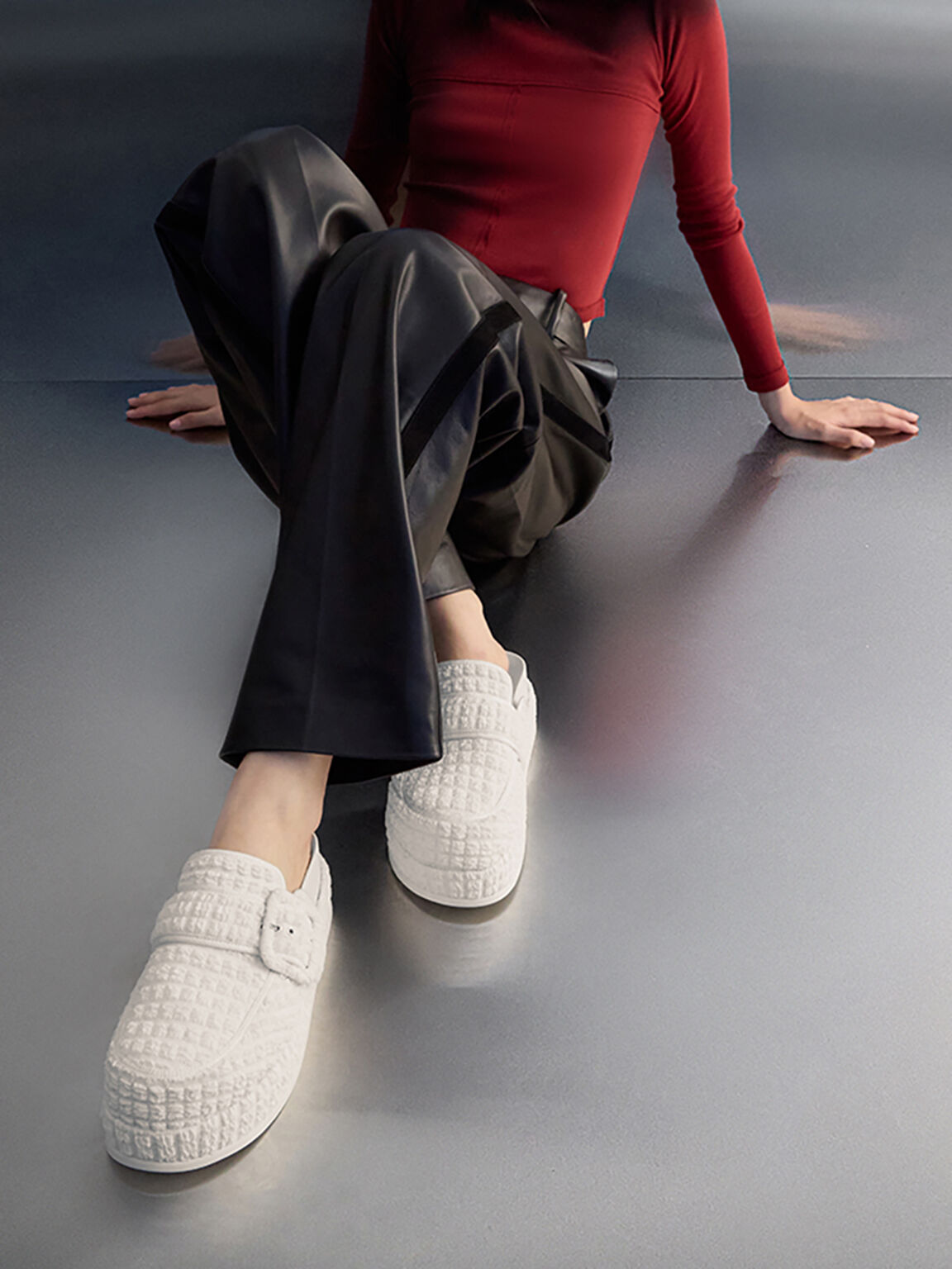 Loren ローレン テキスチャープラットフォームミュール - チョーク