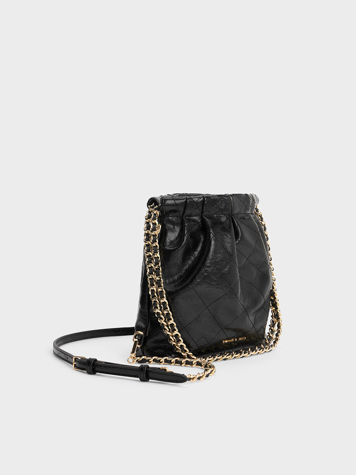 Duo ドゥオ チェーンハンドルツーウェイバックパック - ブラック