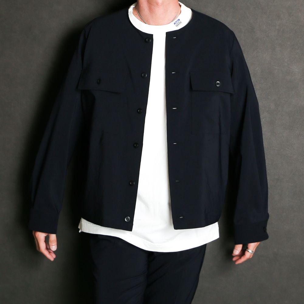 VICTIM - NO COLLAR JACKET / ノーカラージャケット / VTM-22-J-016