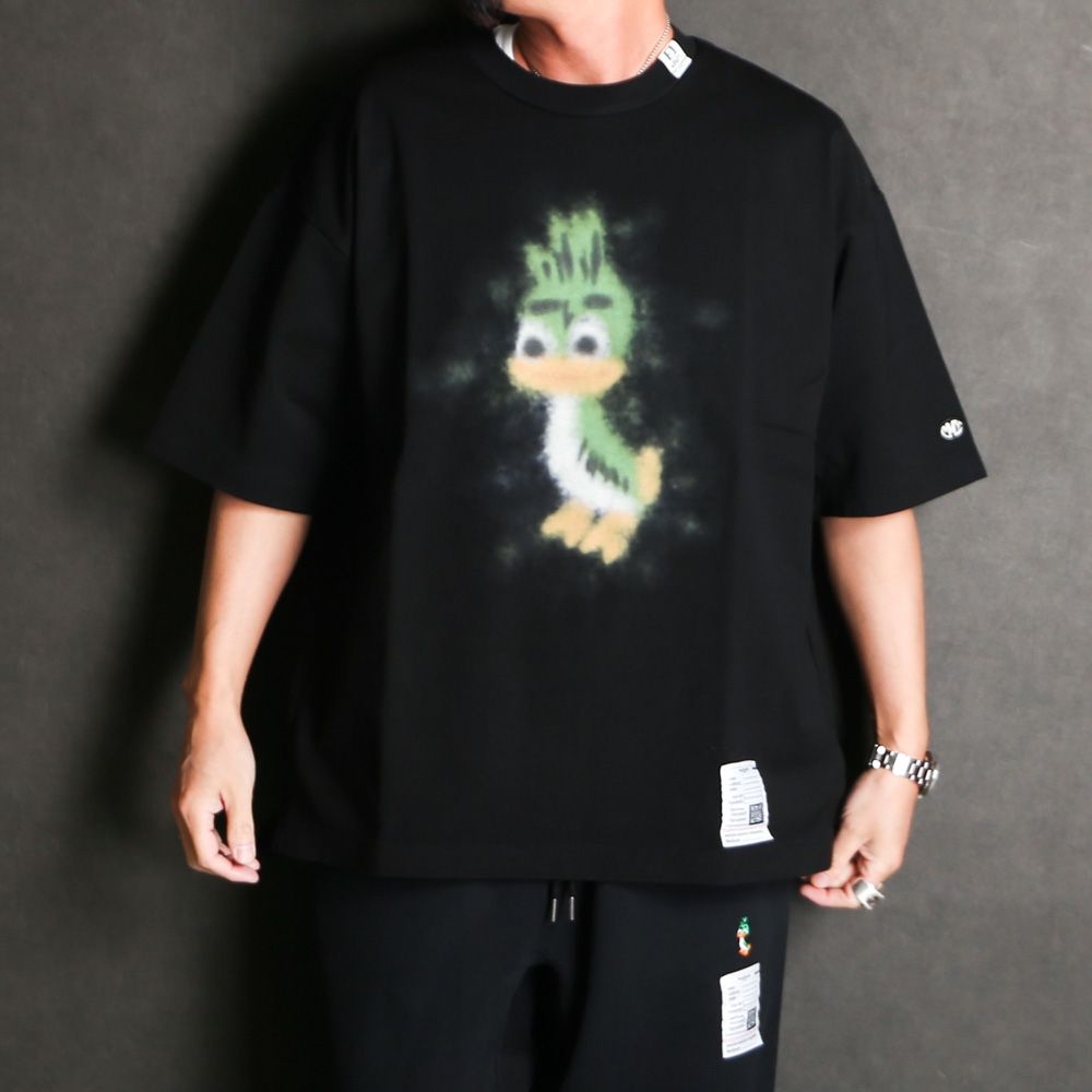 Maison MIHARA YASUHIRO - Leon Printed Tee - BLACK / グラフィック T