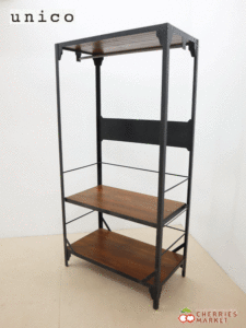 unico】ウニコ LUMBER ランバー ワイドハンガー ハンガーラック 出張