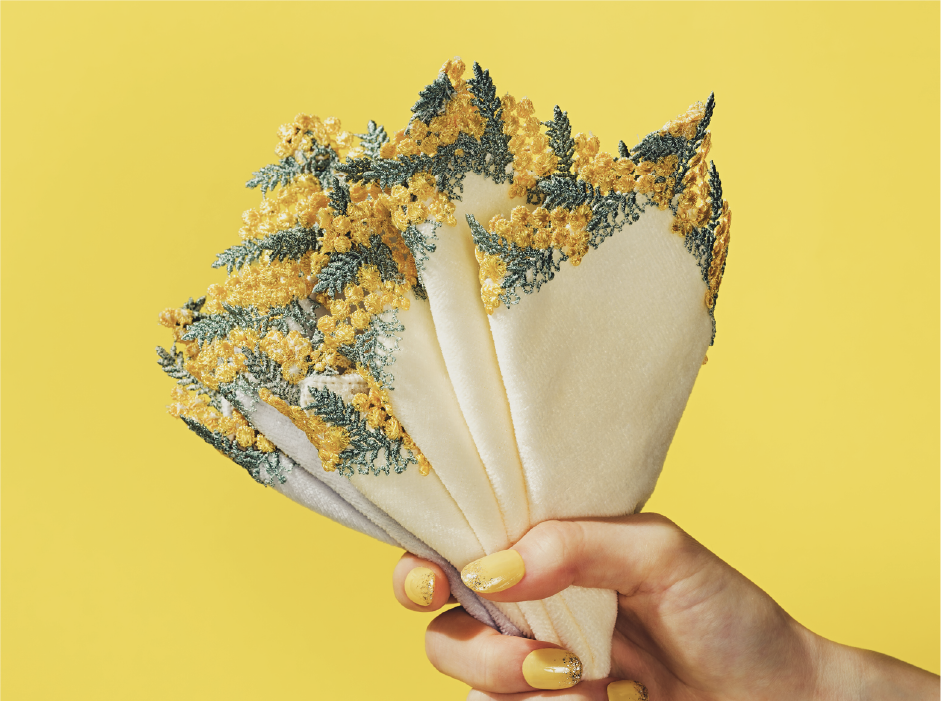 近沢レース店 2022春夏 シーズンタオルハンカチ頒布会