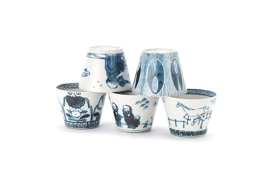 蕎麦猪口大事典 鋏文 – 上出長右衛門窯オンラインショップ