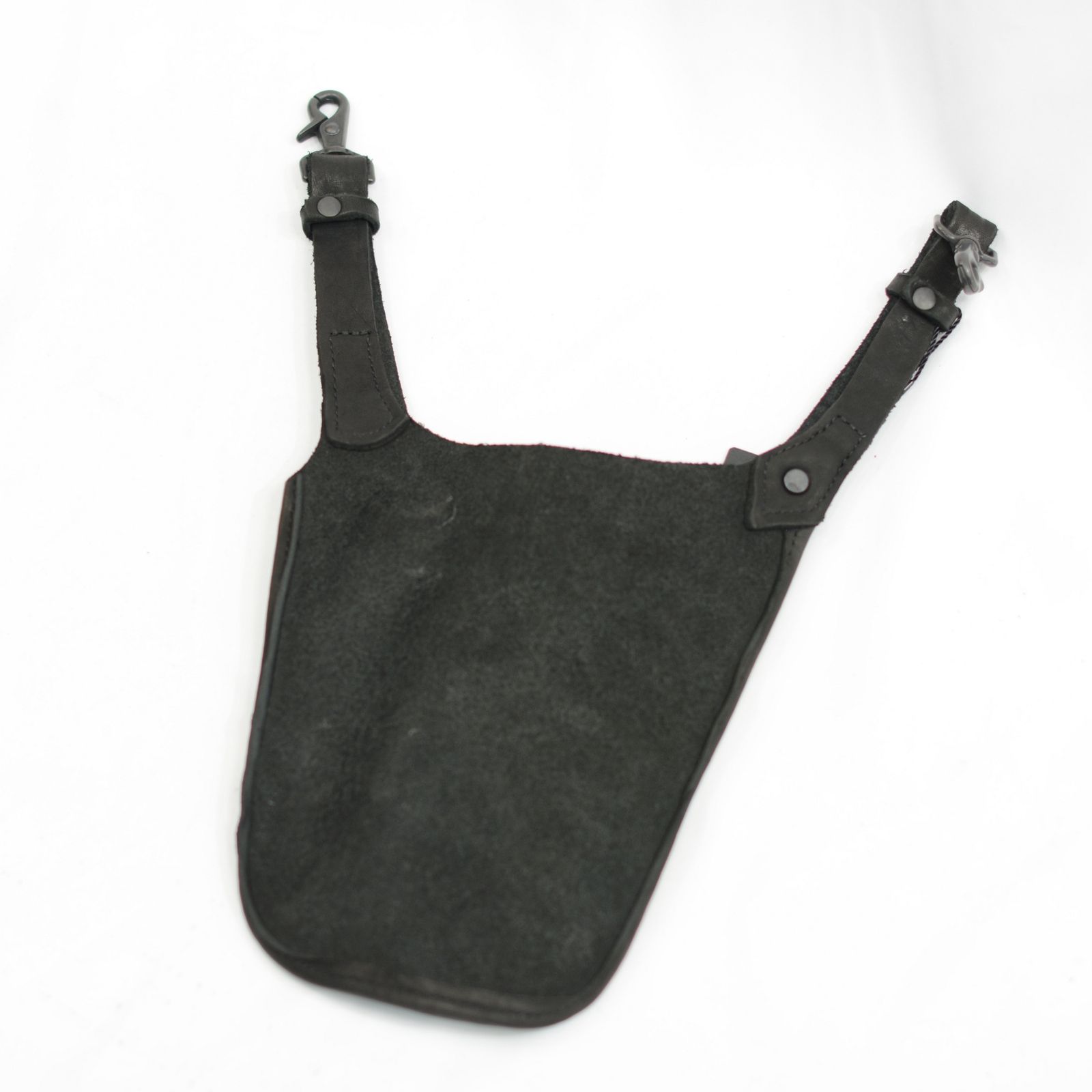 ISAMU KATAYAMA BACKLASH - ダブルショルダーレザー製品染め ウエスト