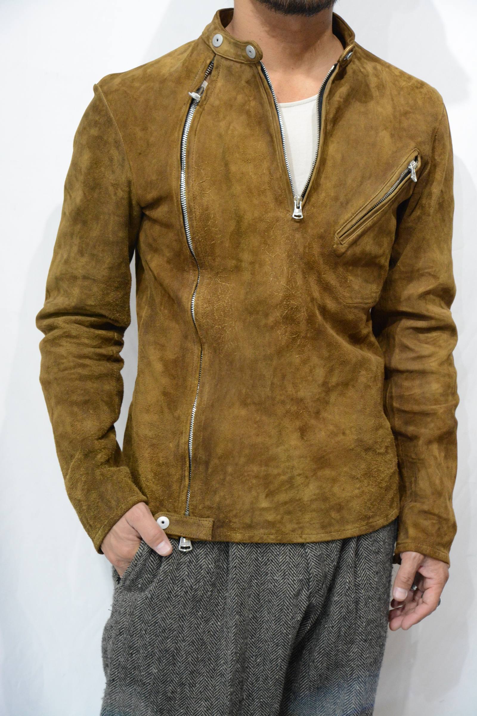 イサムカタヤマバックラッシュ ジャパンカーフ スエード シングル