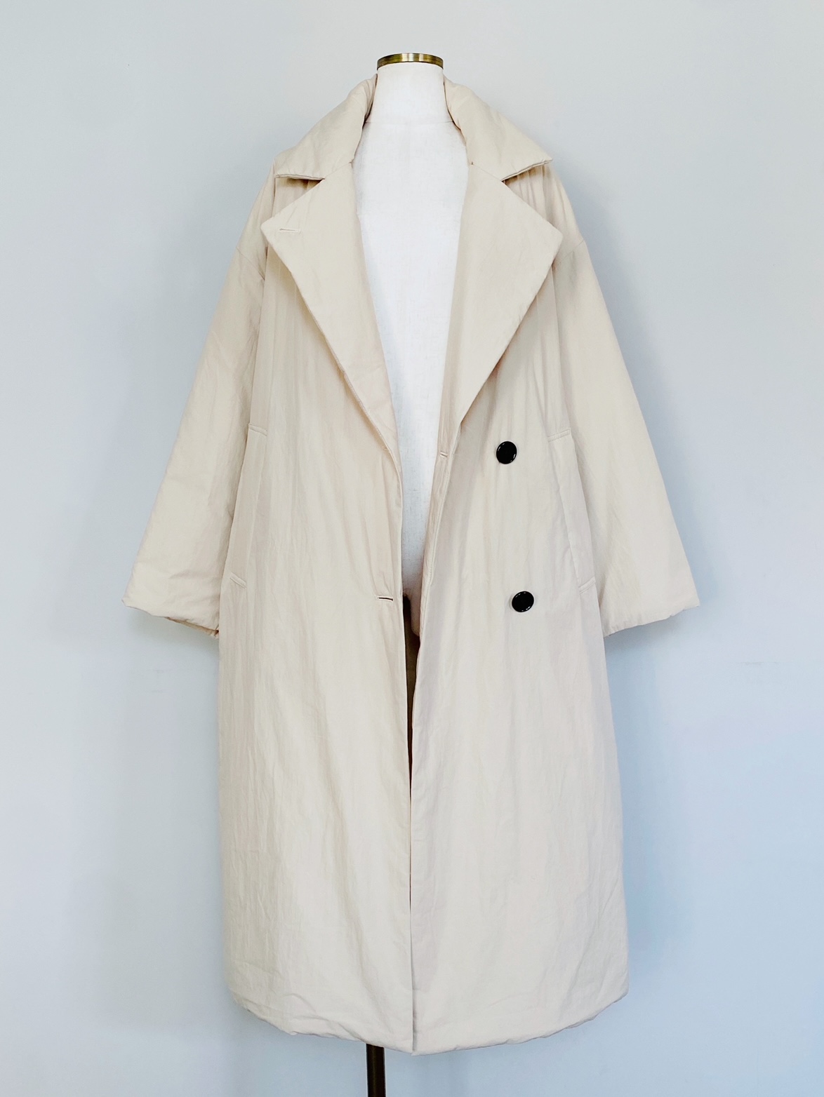 SELECT(セレクト) 中綿テーラードロングコート｜Praise / trois