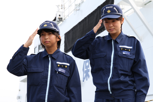 初の女性海上保安官誕生 - 長門の話題 - 長門市ホームページ