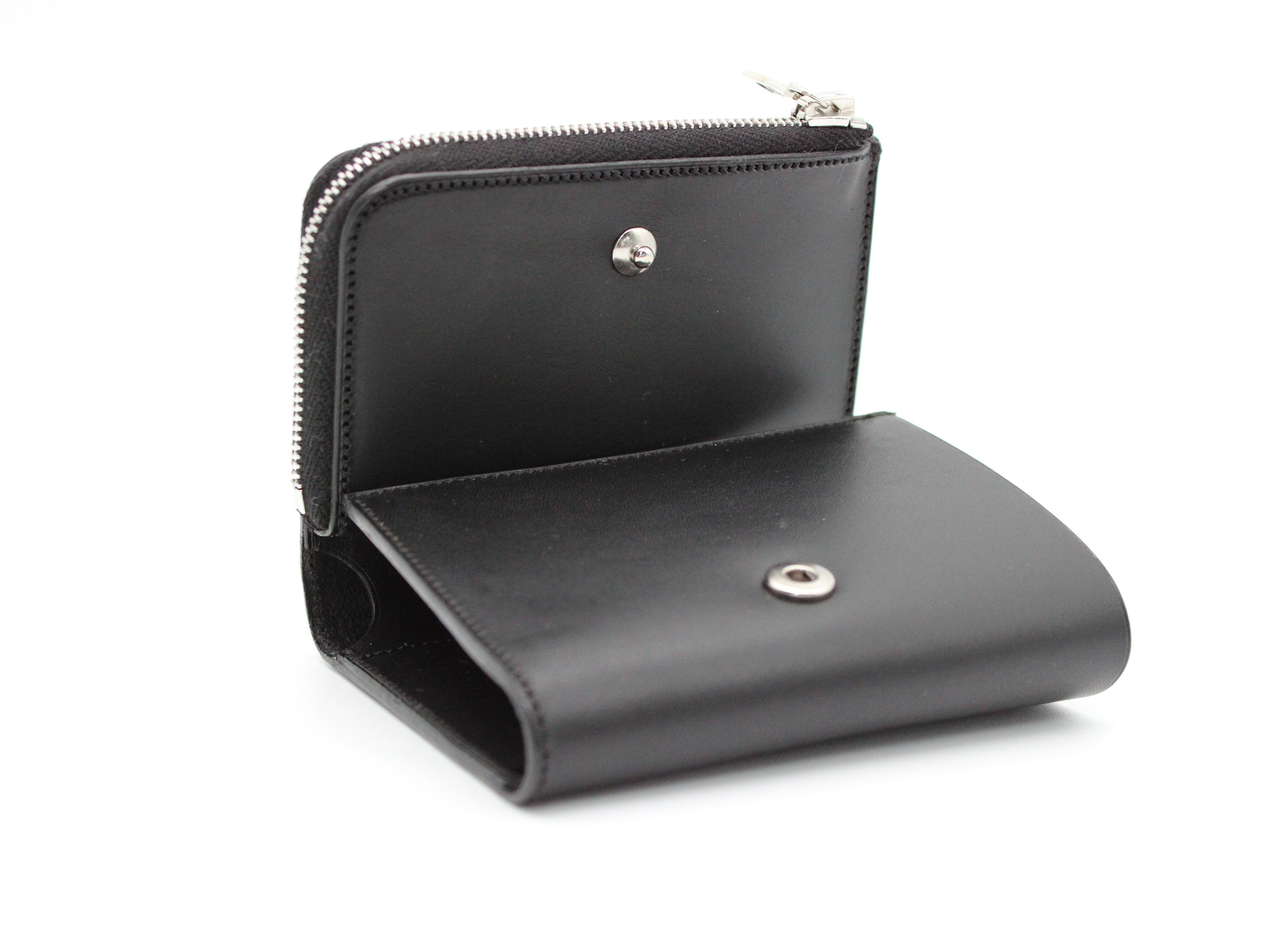 Aeta / アエタ】FOLDED WALLET 財布 BLACK / VT18の商品詳細ページ
