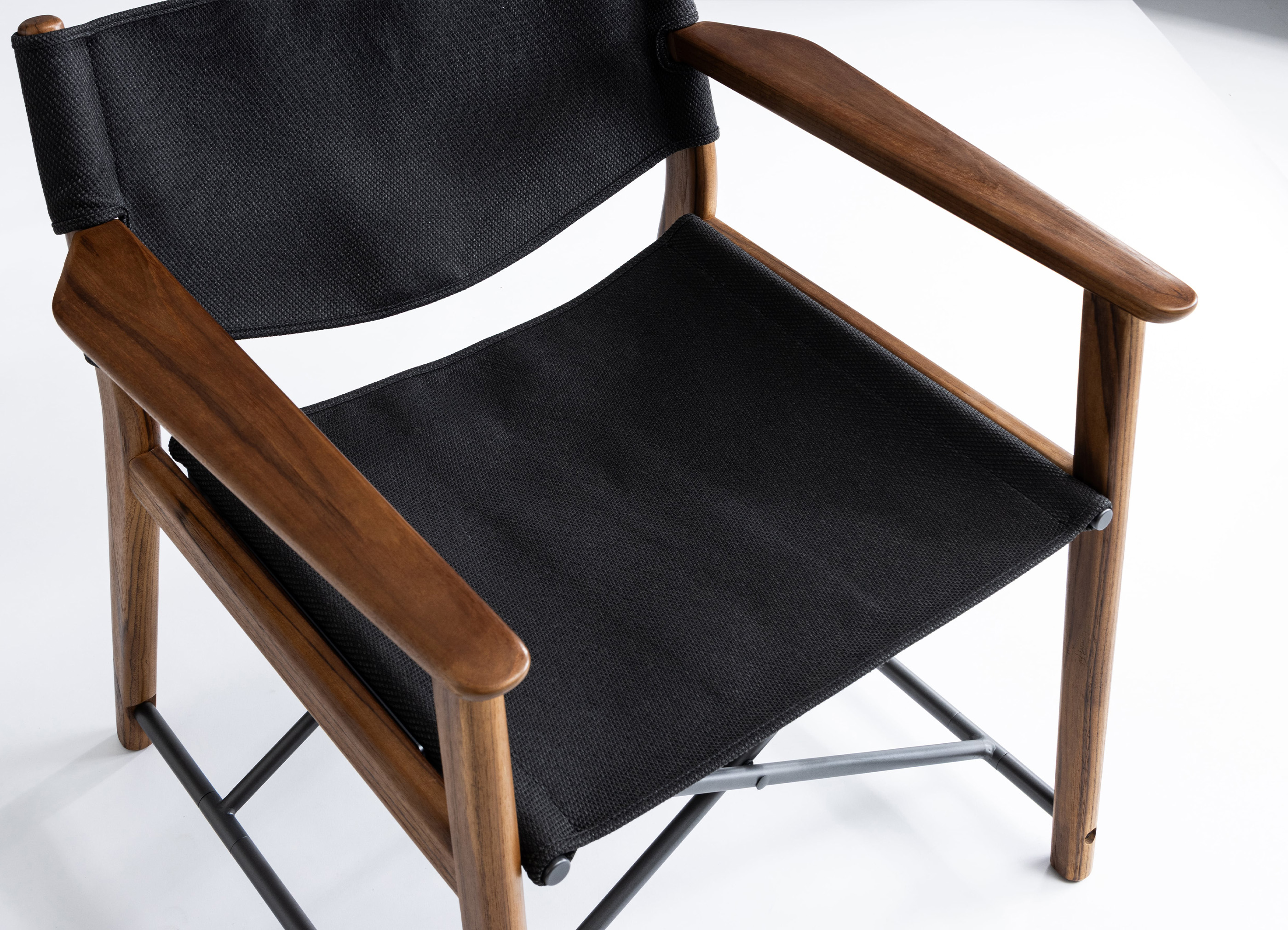 三栄コーポレーション】Lounge Chair ラウンジチェア / Fabric Blackの