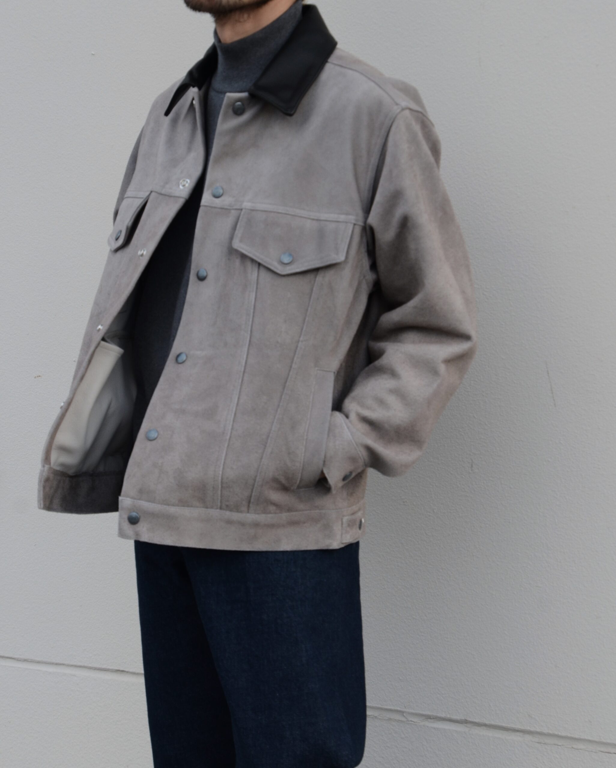 WACKO MARIA】ワコマリアのスエードレザートラッカージャケット