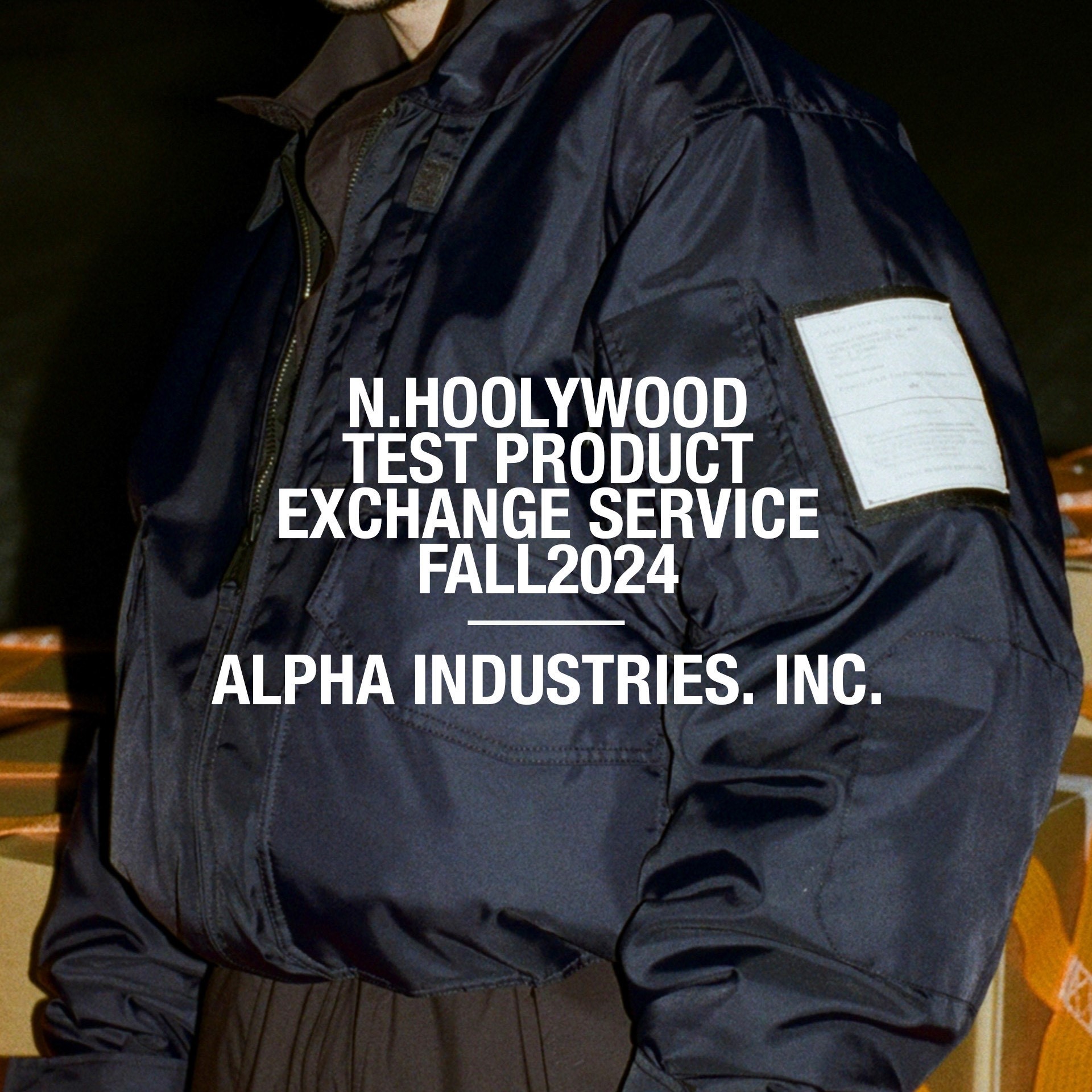 N.HOOLYWOOD】 “N.HOOLYWOODD TPES × ALPHA INDUSTRIES” | CIENTO BLOG