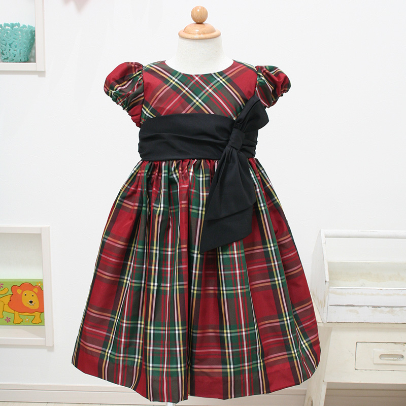 ラルフローレン チェック柄ドレス 100 / ブランドフォーマル子ども服