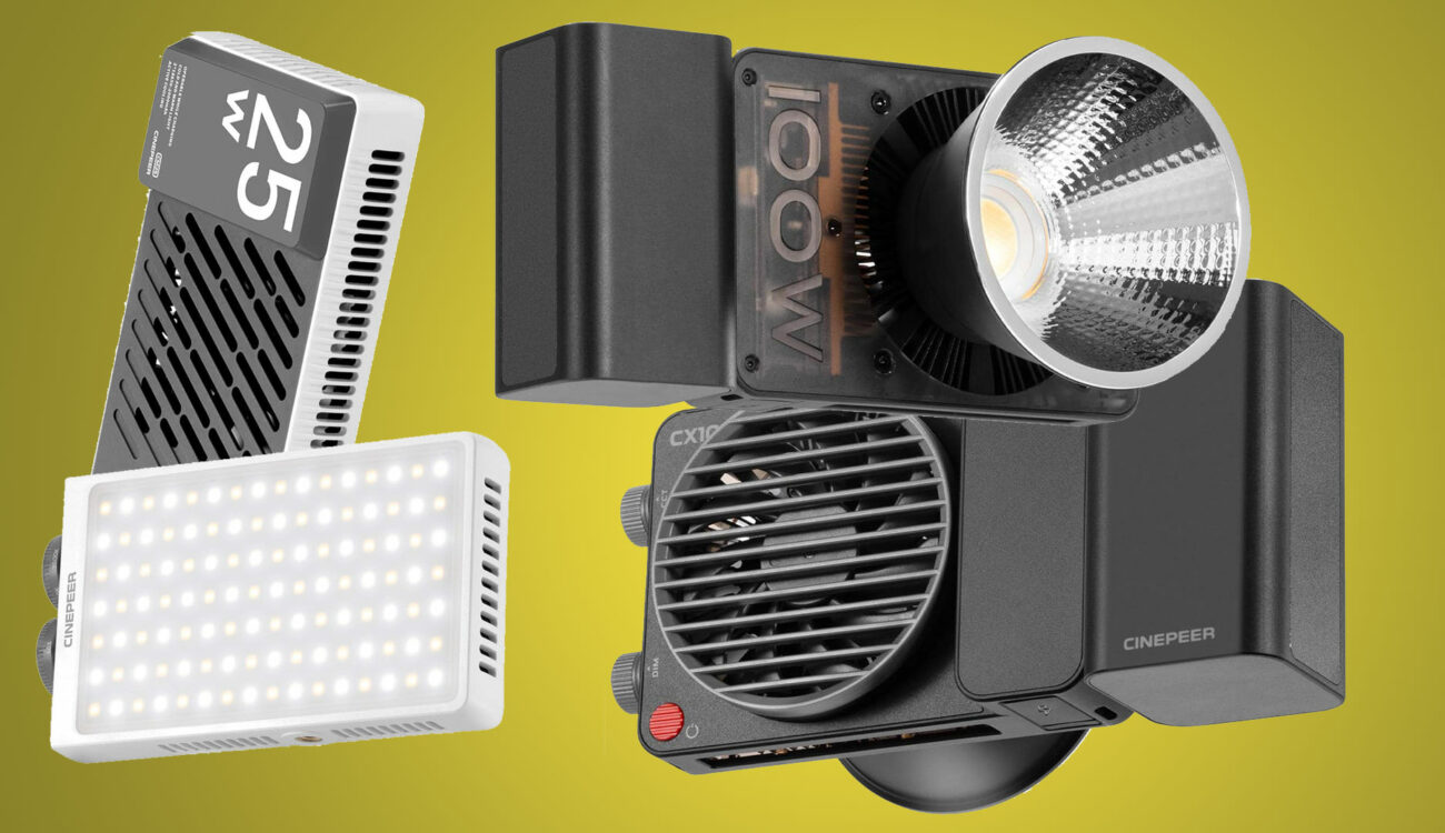 ZHIYUNがCINEPEER CX100とCM25バイカラーLEDライトを発売 | CineD