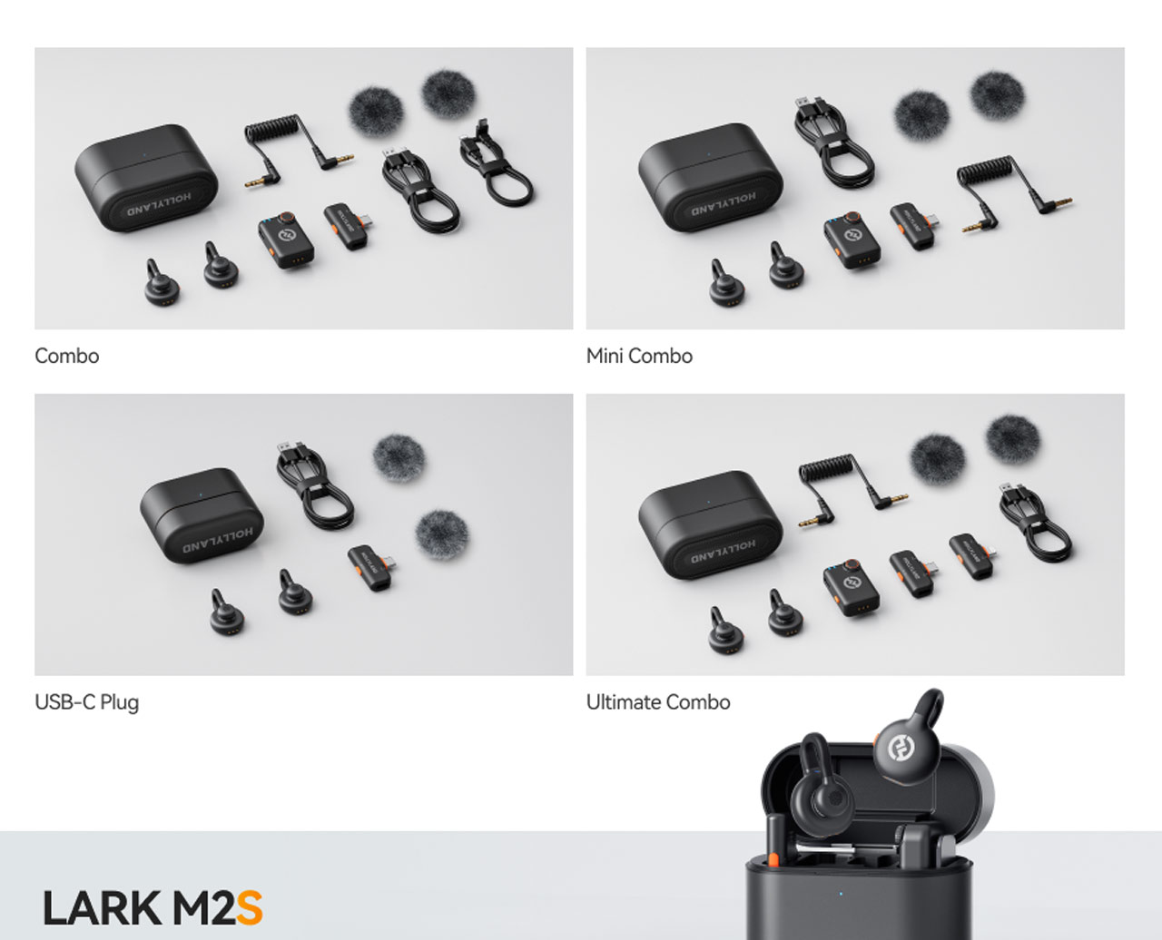 HollylandがLARK M2Sを発表 - ミニコンシールド型ワイヤレスマイク