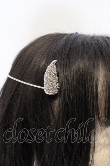 ヴィヴィアンウエストウッド 中古 / DIAMANTE HORN TIARA シルバー O
