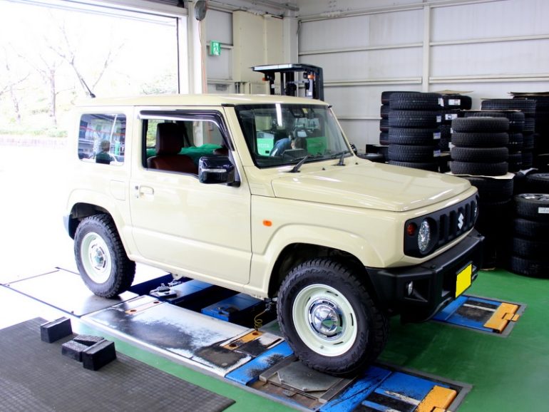 JB64ジムニーにスタッドレスタイヤは185/85-16がお勧め