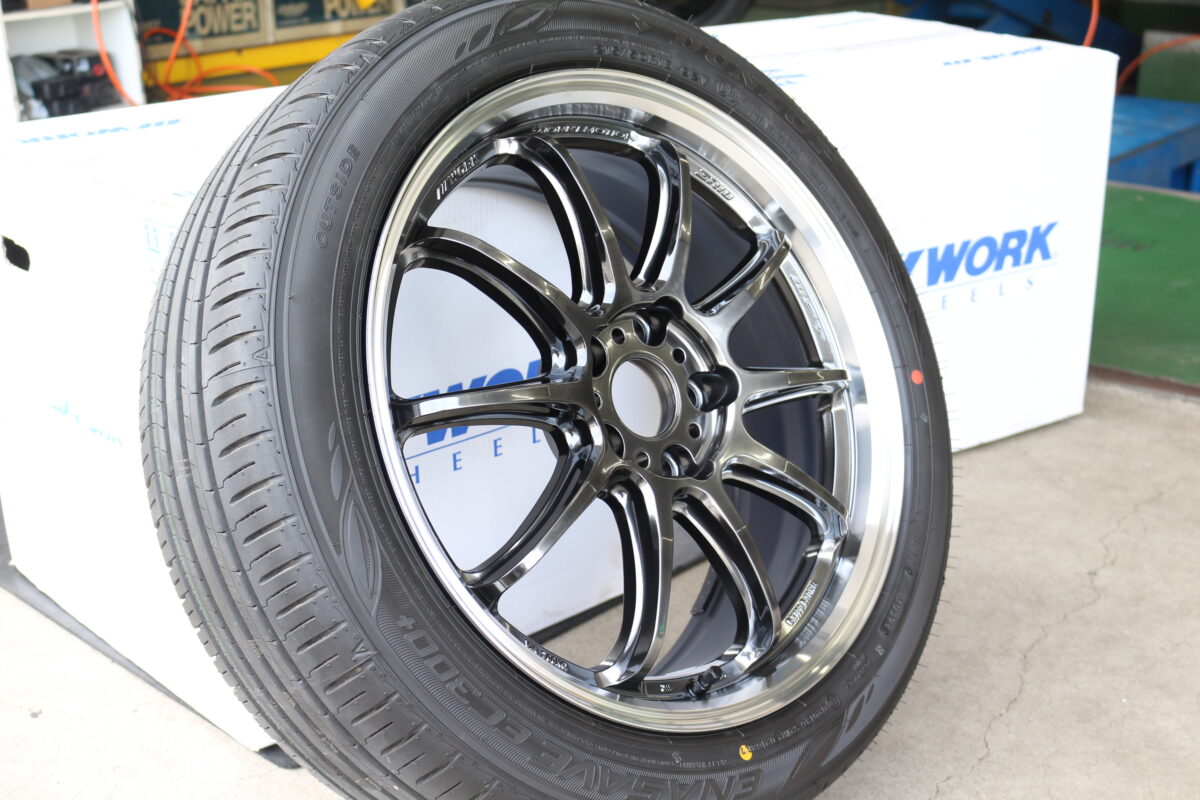 ホイール交換！WORK エモーションZR10をヤリスクロスへ。 | 多治見店