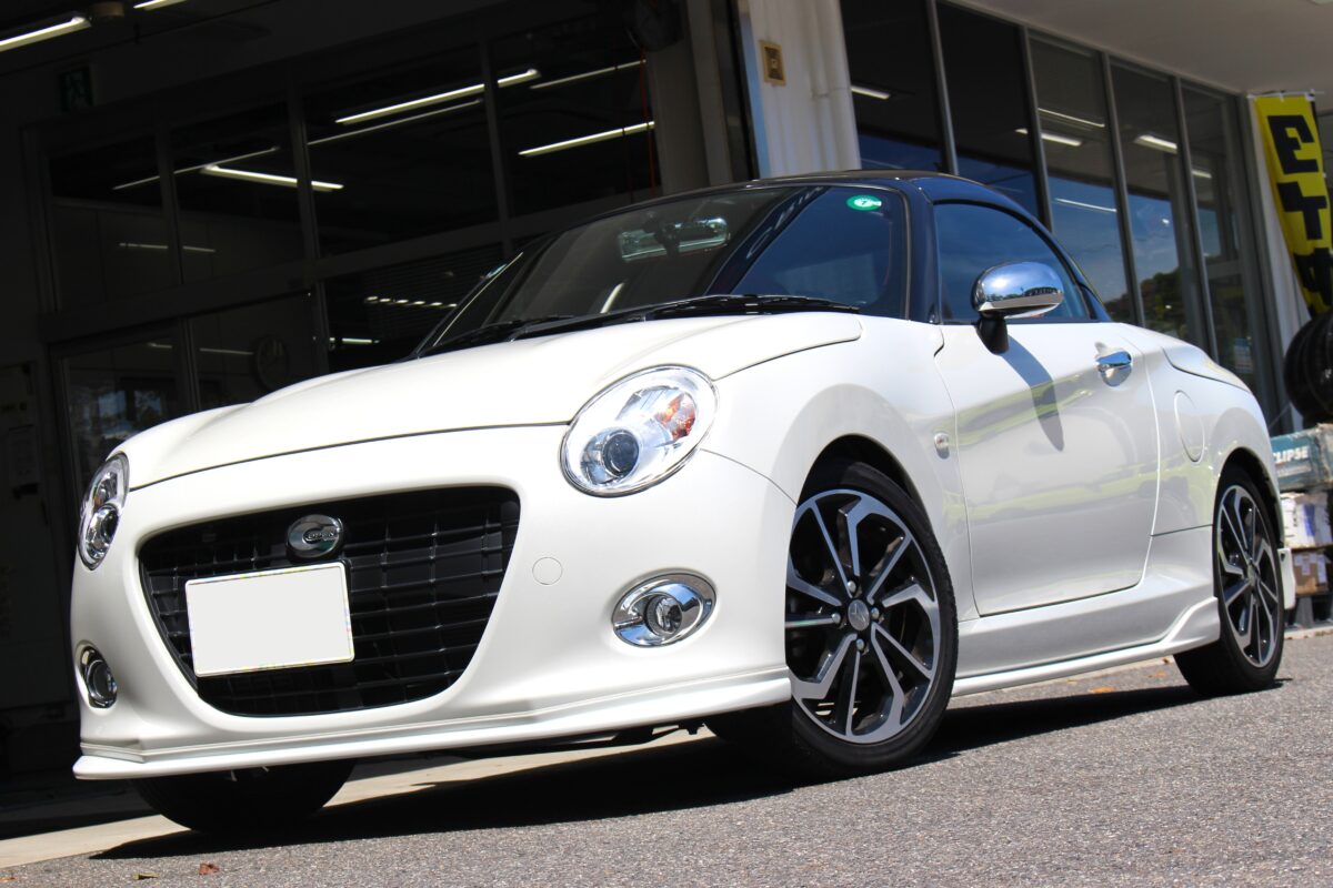 コペンセロをBLITZ車高調でローダウンカスタム！低重心化で動きも