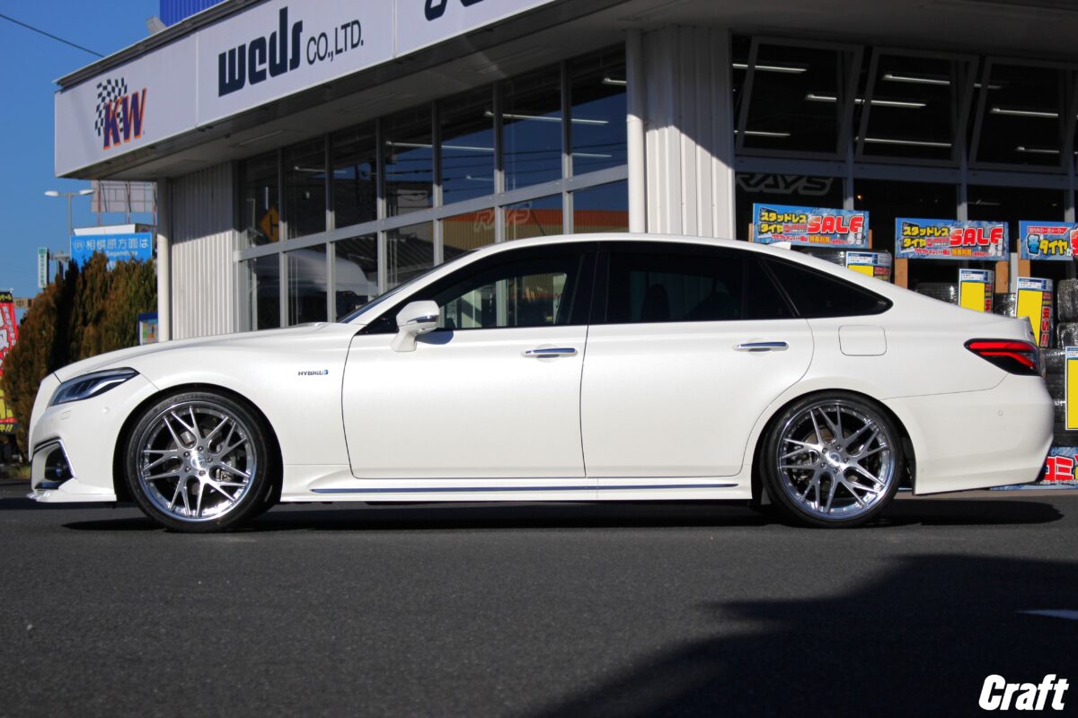 220クラウンにWORK グノーシスCVXを装着！ | 厚木店 | 店舗ブログ