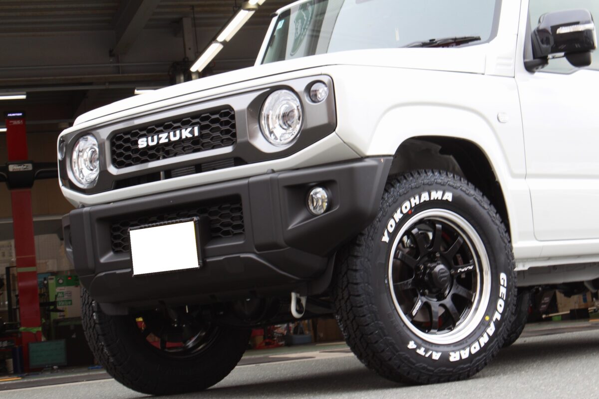 64ジムニー】車種専用最軽量鍛造モデル！RAYS A-LAP・Jを装着