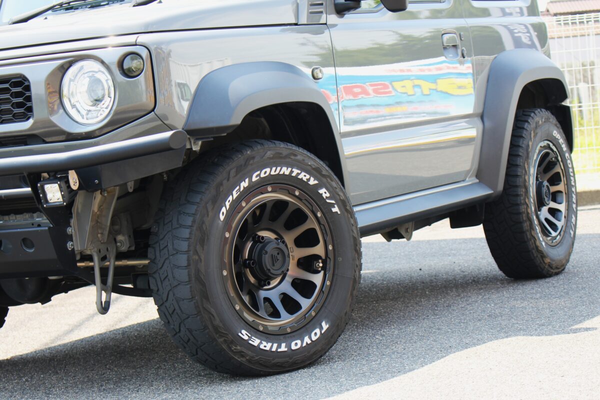 JB74ジムニーシエラをかっこよくするタイヤ。BFグッドリッチ